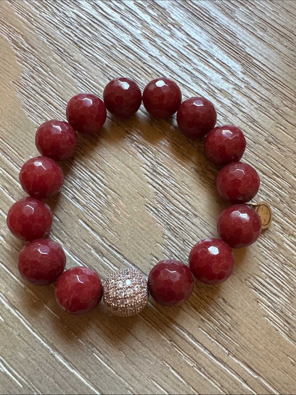 Oriana lamarca bracelet with micro pace gold